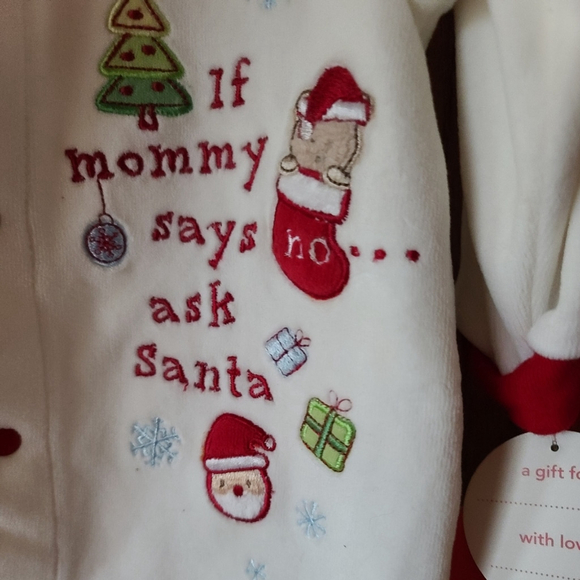 Carter's Holiday Snap-Up Sleeper Outfit 6 Mos - Picture 4 of 4